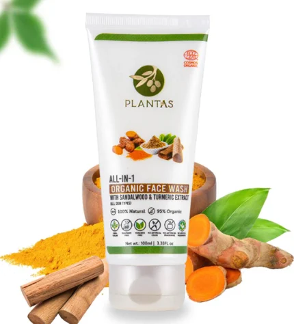 Organic Face Wash - All In 1